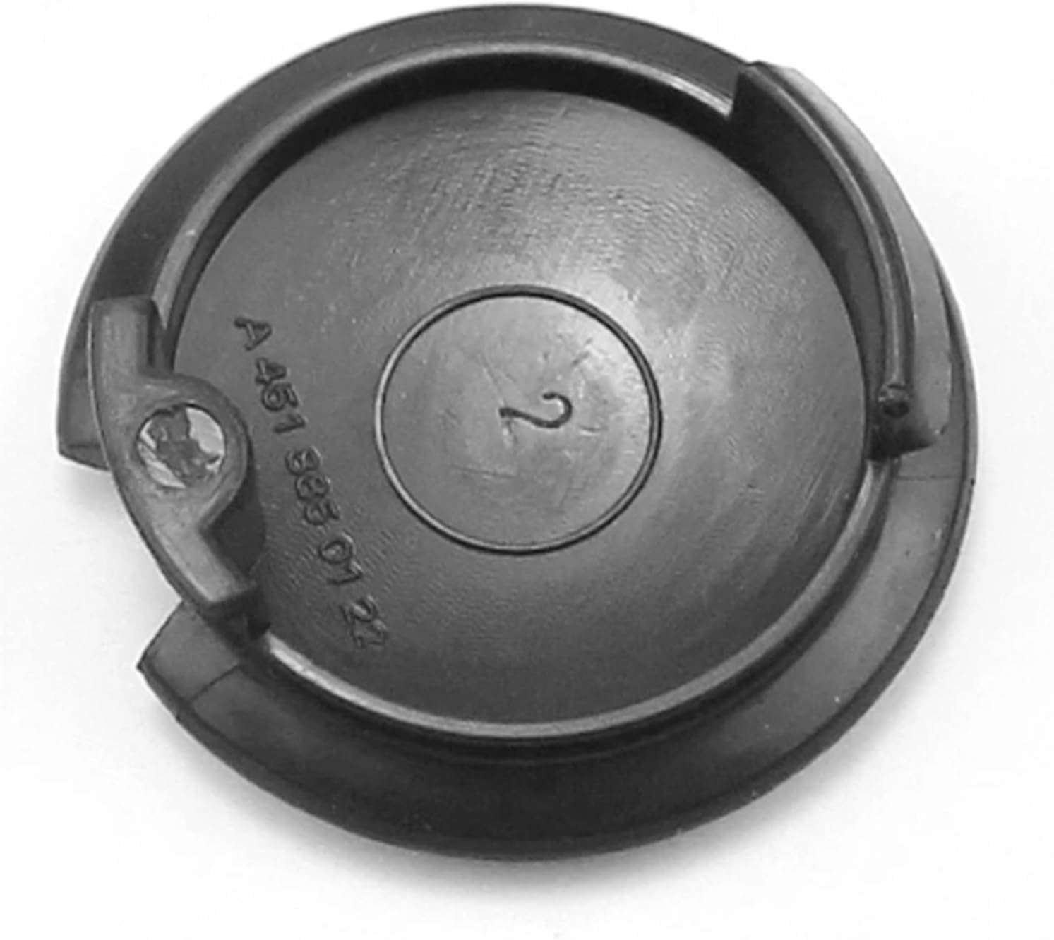 MUSM 3X Car Front Bumper Tow Hook Eye Coupler Trailer Cover Cap Plug 4518850122 C22A Fit for Smart Fortwo 2007-2015