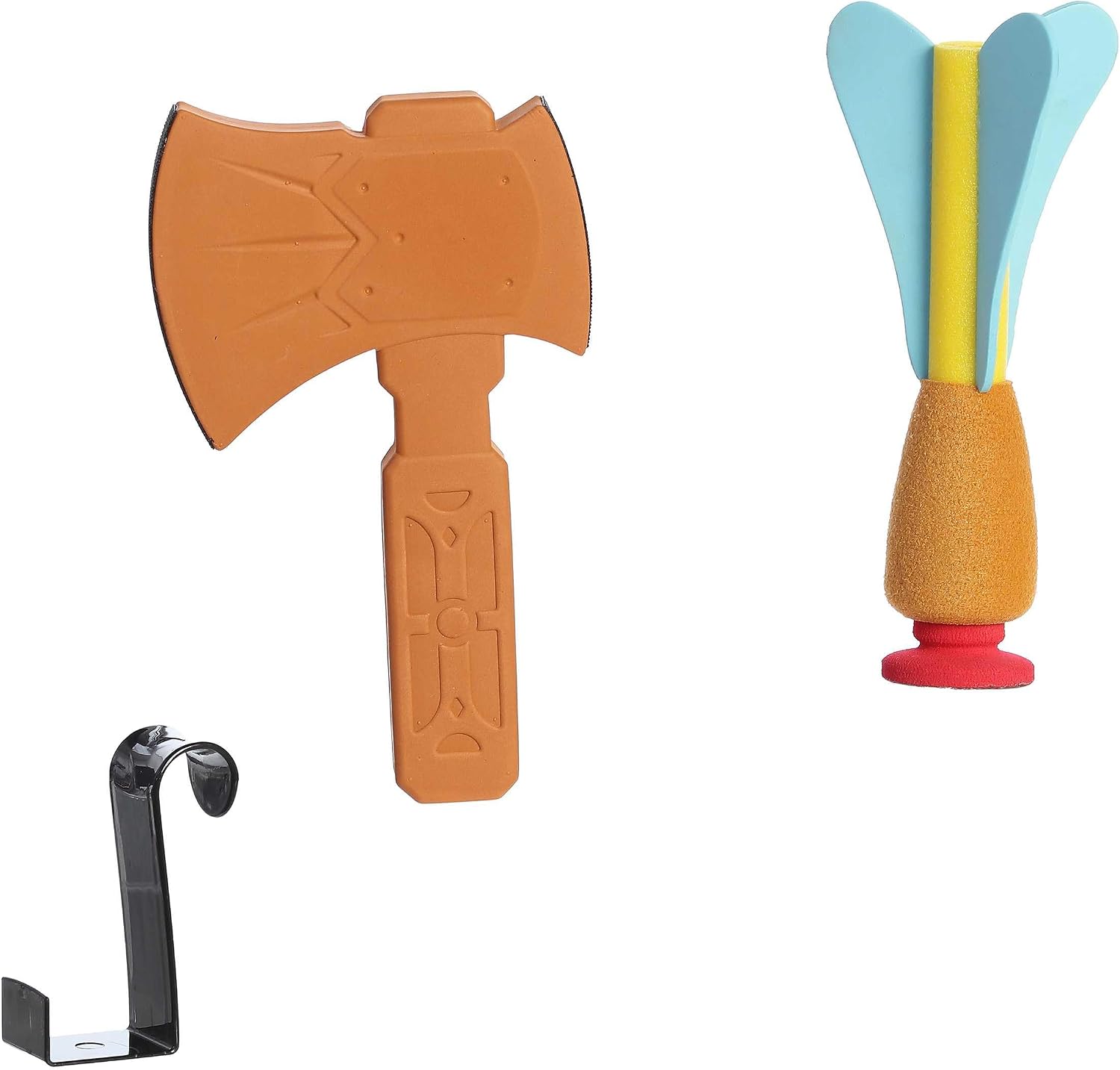 Aurora® Toys Engaging Sportling™ Combo Axe + Dart Throwing Set - Physical Activity - Long-Lasting Enjoyment - Orange 18.5 Inches