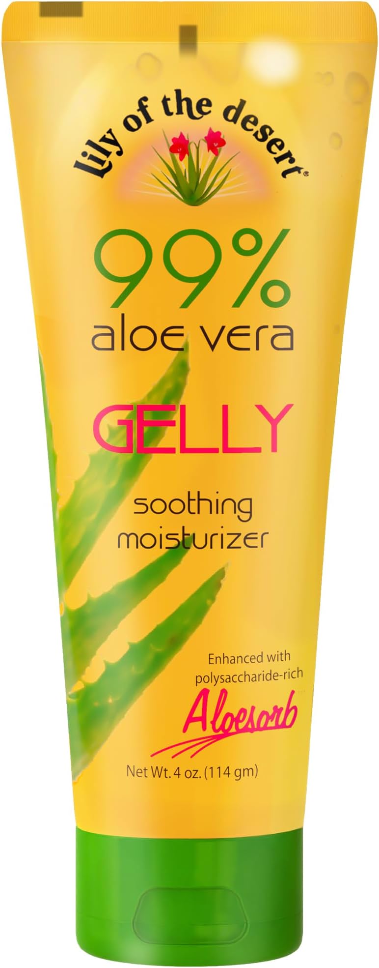 Aloe Vera Gelly Tube, 4 fl oz gel