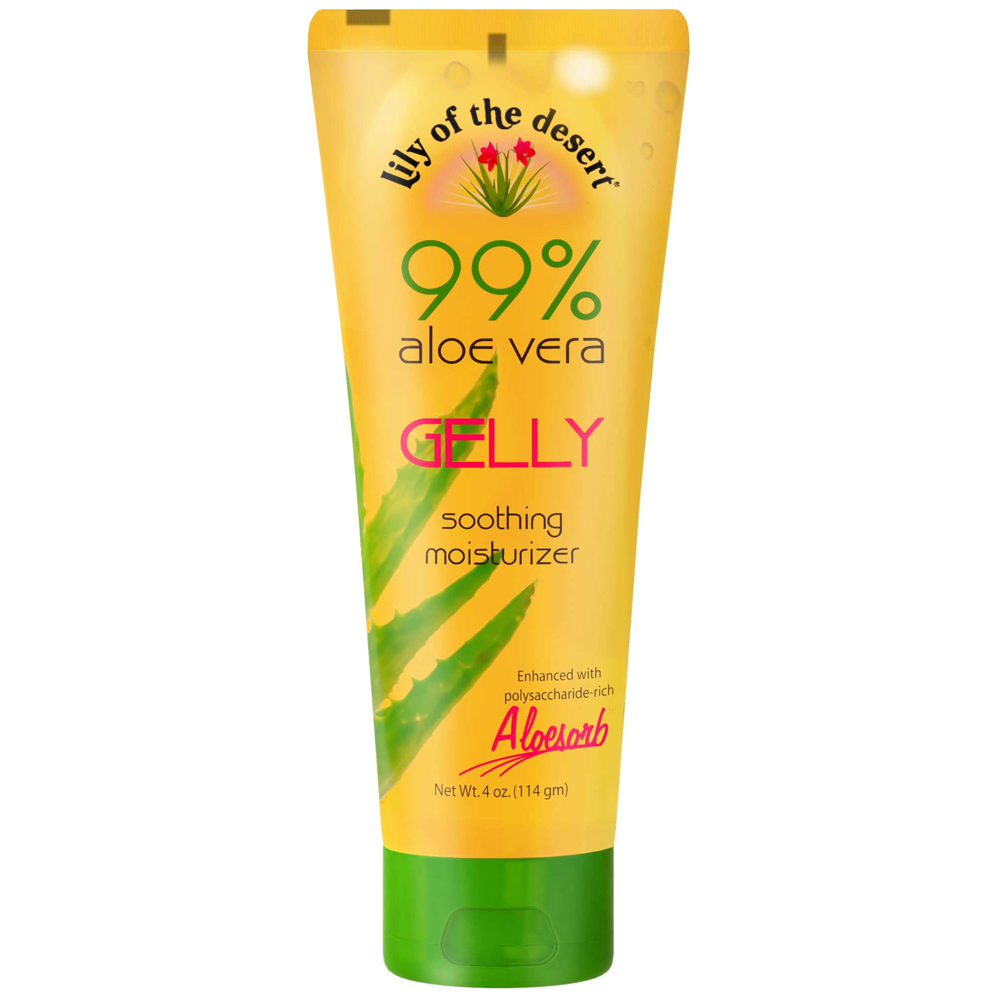 Lily Of The Desert - Aloe Vera Gelly Tube, 4 fl oz gel