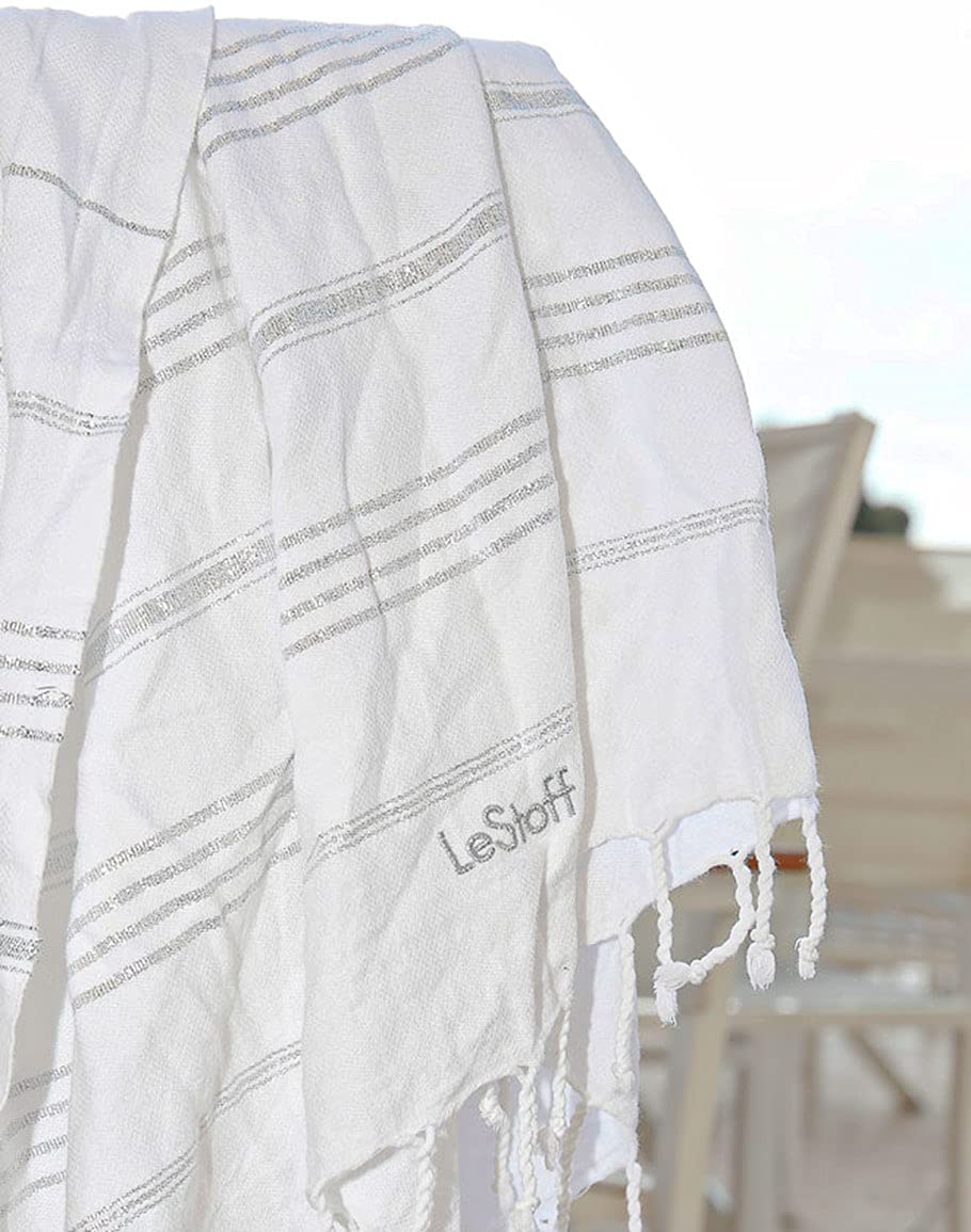 LeStoff Turkish Hammam Towel, Quick Drying & Lightweight Peshtemal for Beach Sauna, Bath, Travel - Image 4