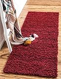 Unique Loom Solid Shag Collection Area Rug (2' 2