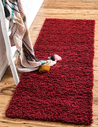 Unique Loom Solid Shag Collection Area Rug (2' 2