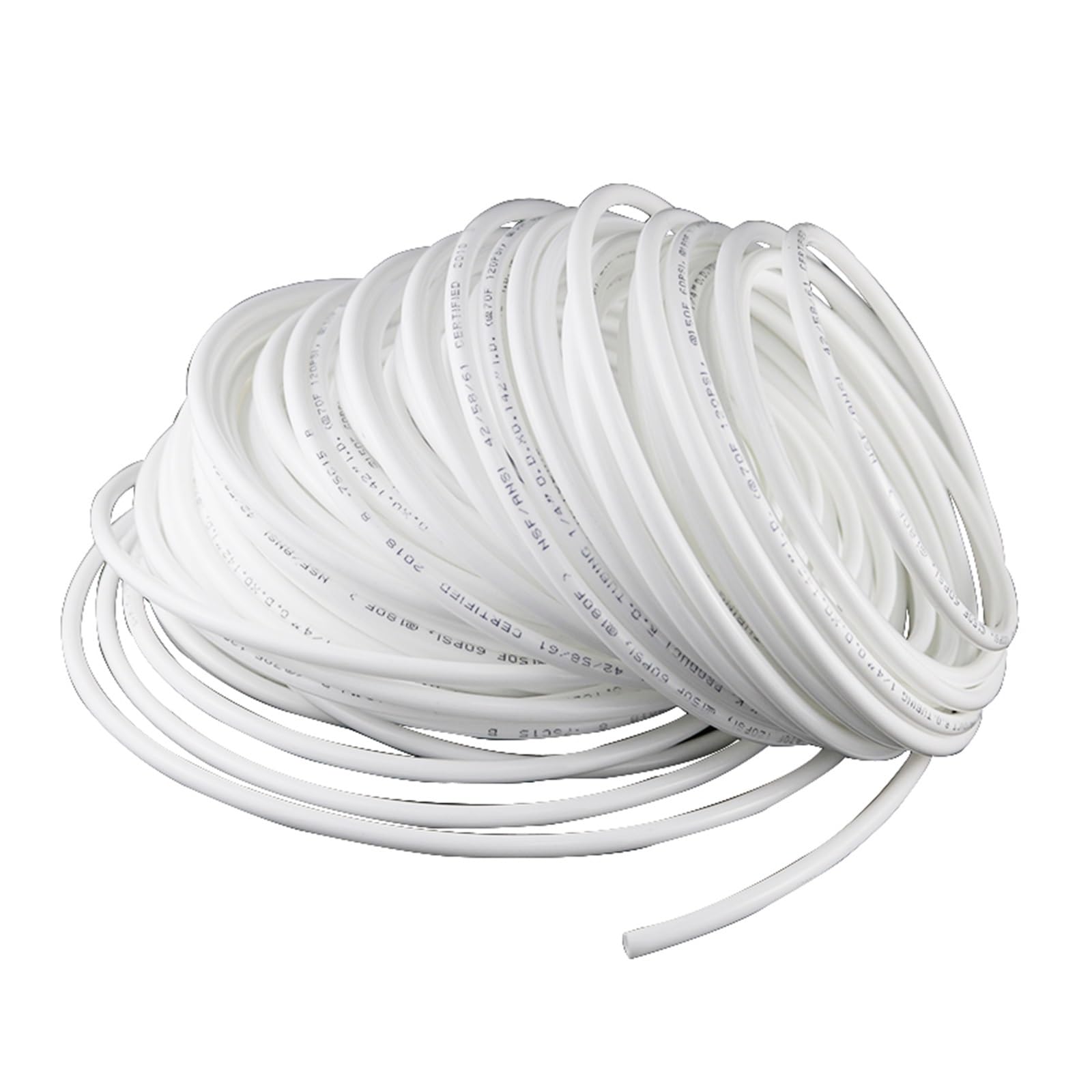 Tubo Alimentare PE 1/4 6mm 10 Metri per Filtri Acqua e Osmosi Inversa