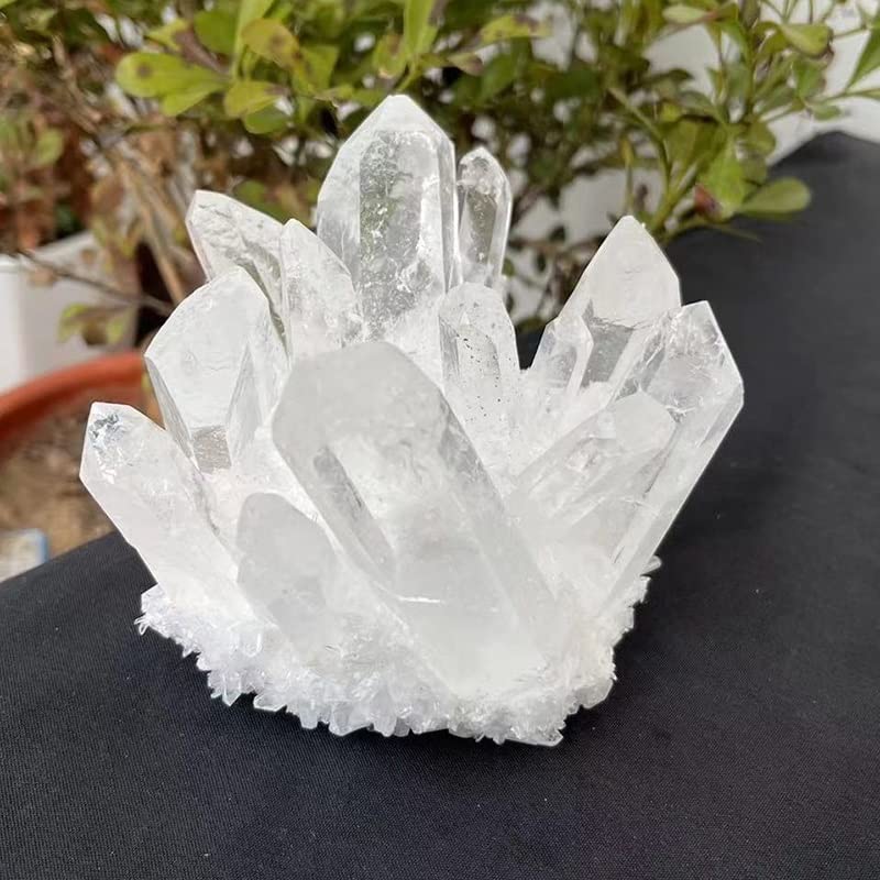 Cristal de cuarzo natural de 400g para decorar salones modernos 5