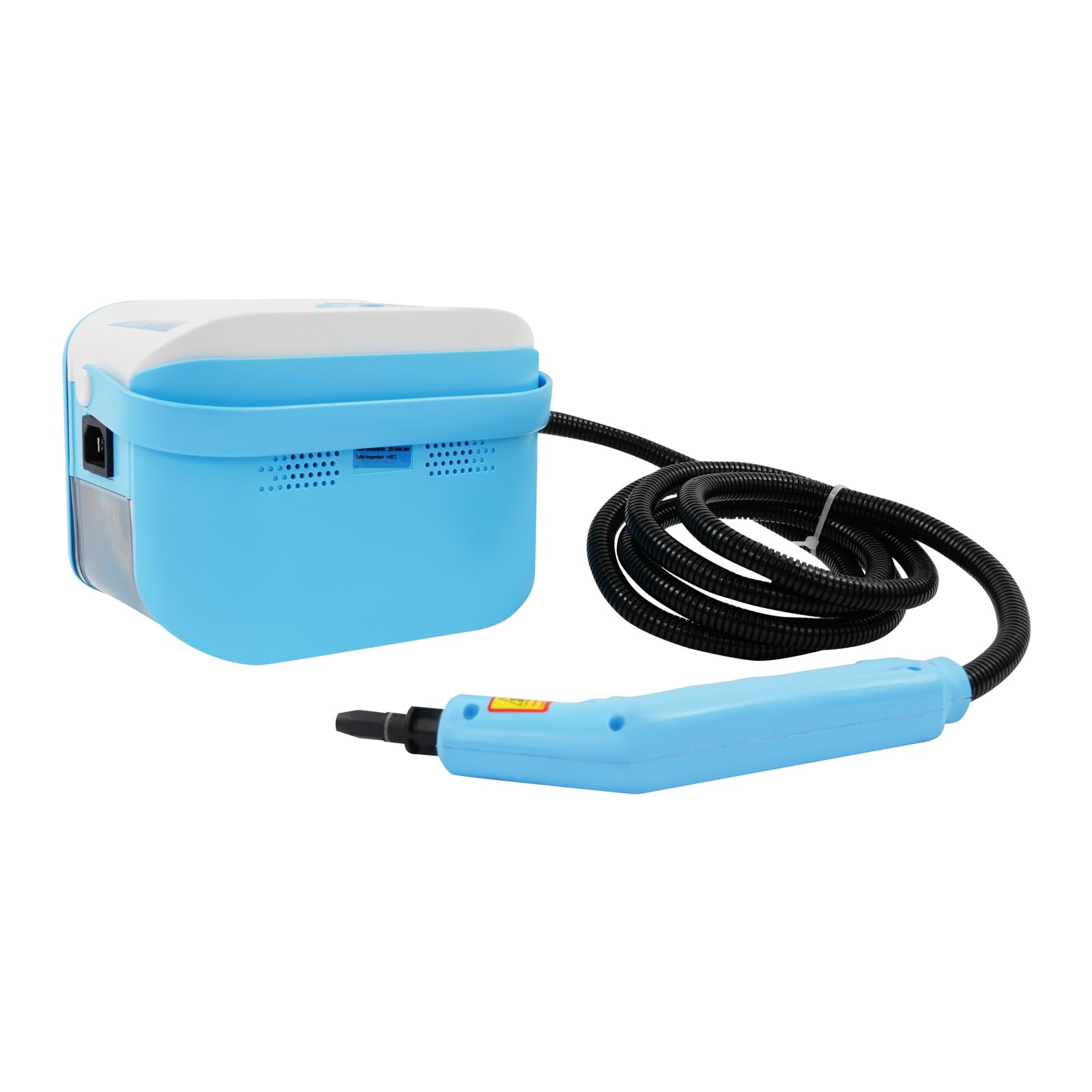 Ręczna myjka parowa, 1500 W, 3 stopnie Steam Cleaner z elektronicznym wyświetlaczem cyfrowym, ręczna myjka parowa 1,2 l, wielofunkcyjna myjka parowa, do ścian, blatów roboczych, okapów kuchennych
