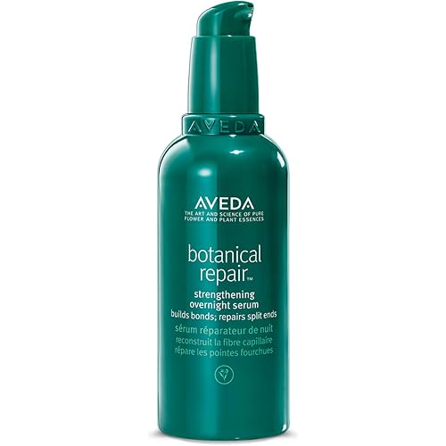 Aveda Botanical Repair Strengthening Overnight Serum | Bond-Building Serum | Reduces the Look of Split Ends | Repairs Damaged Hair | With Nangai Oil | 99% Naturally Derived*
