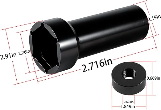 2-1/4 Socket Mainshaft Sprocket Nut Pulley Wrench Tool For Harley Davidson