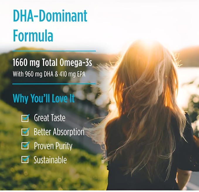 Nordic Naturals DHA Xtra, Frutilla - 60 Cápsulas Blandas - 1660 mg Omega-3 miniatura 6