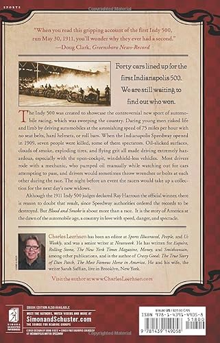 Blood and Smoke: A True Tale of Mystery, Mayhem, and the Birth of the Indy 500