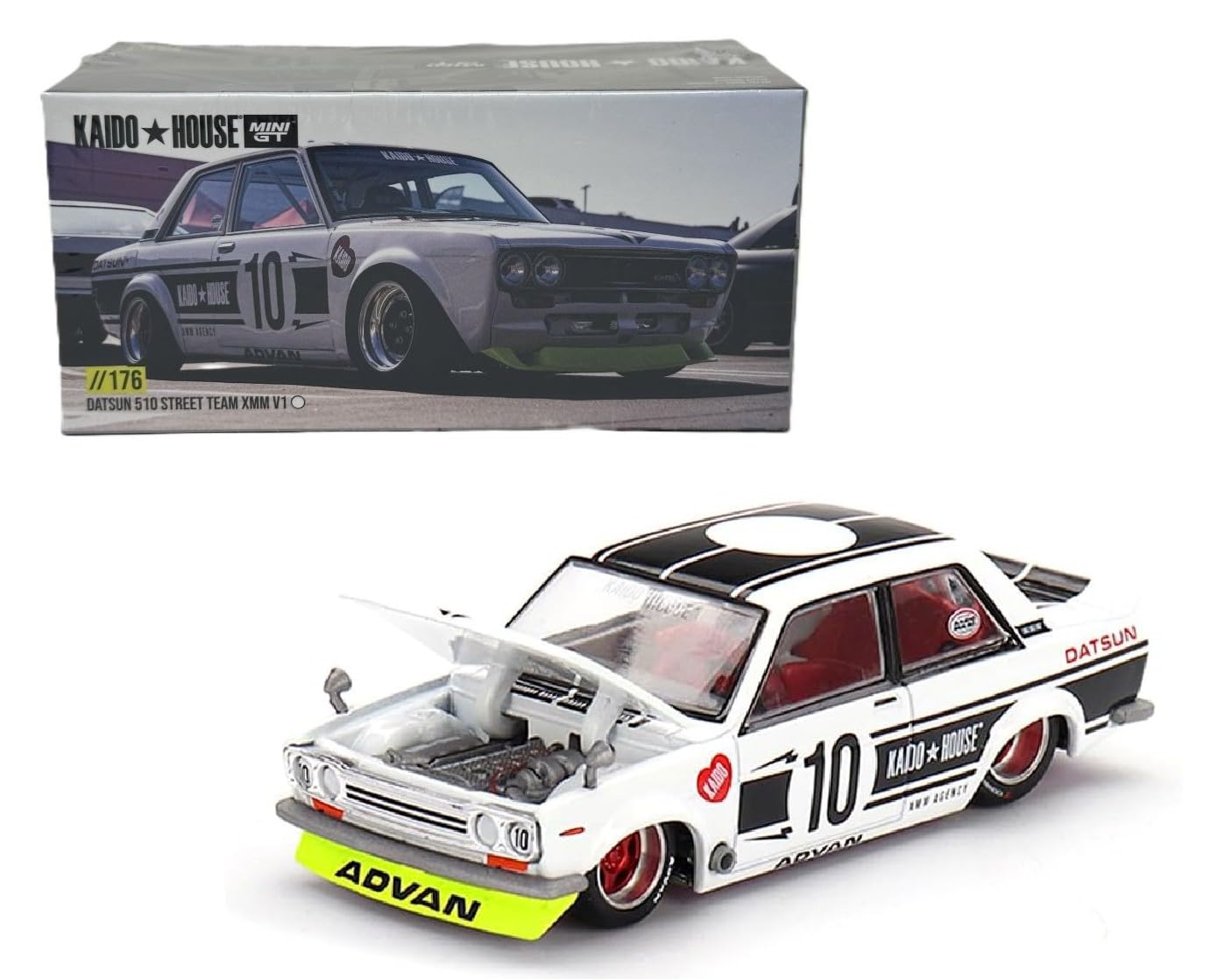 Diecast Model Car Compatible with Kaido House x Mini GT 1:64