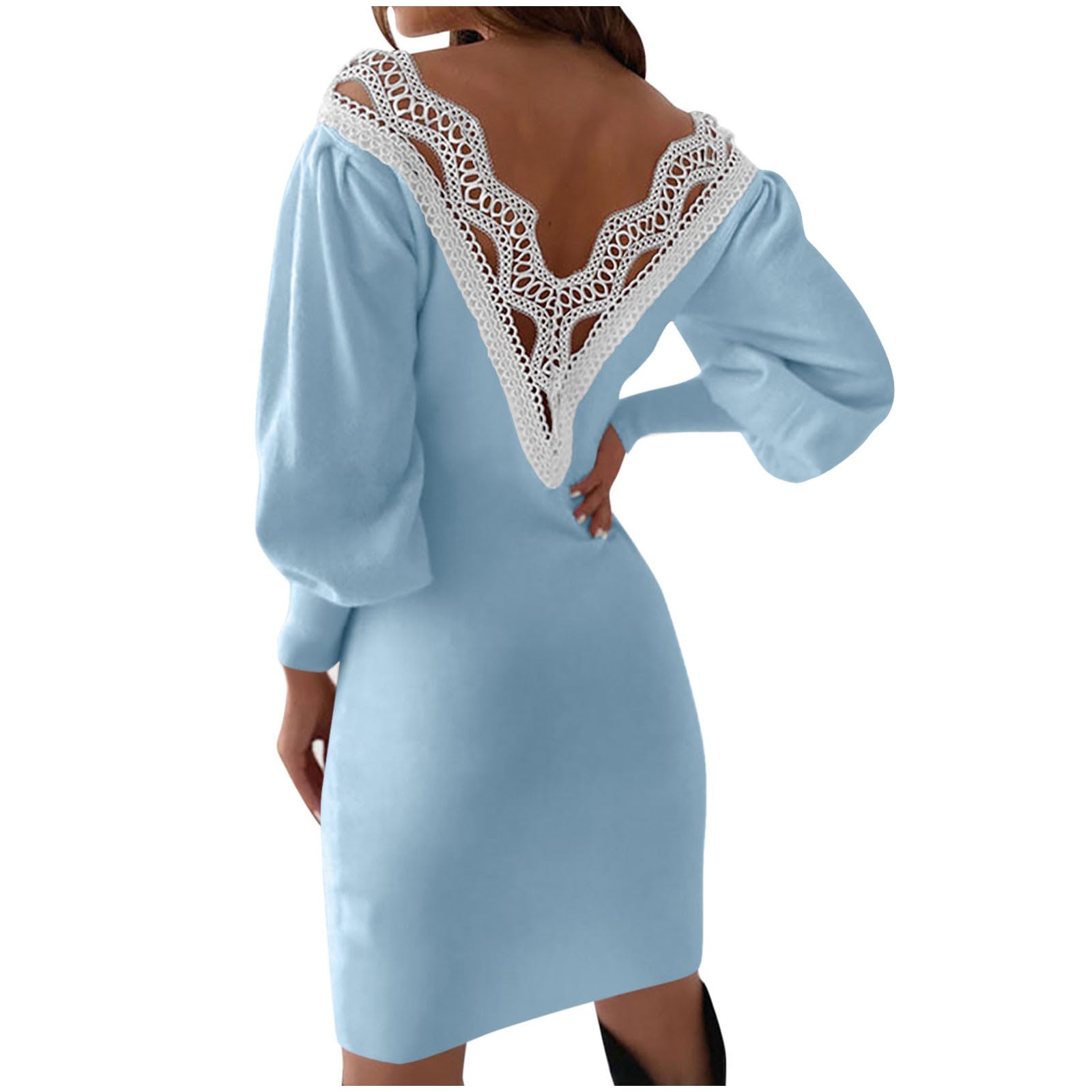 Masrin Abito Estivo Da Donna, Sexy, In Tinta Unita, Con Spalline