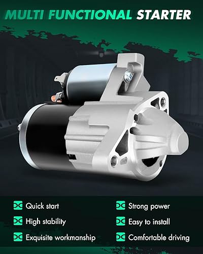 Miniatura 56 de SCITOO Arrancadores Nuevo Ajuste para Nissan Frontier Pickup Xterra 2002 2003 2004 3.3L 17859