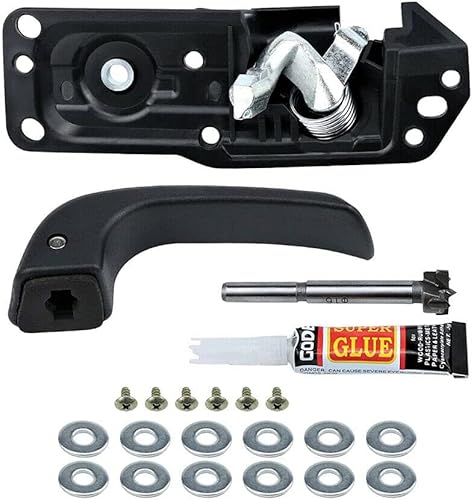 20833606 - Manija de puerta interior del lado del conductor para Chevy SilveradoGMC Sierra 1500 2500 3500 2007-2013 TahoeYukon 2007-2014 reemplaza