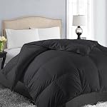 EASELAND Conforteur Queen Taille - Insert de couette Alternative All Season Down Ultra Conforteur matelassé doux avec onglets d'angle, Collection d'hôtel Lit chaud d'hiver, blanc 88x88 Pouces