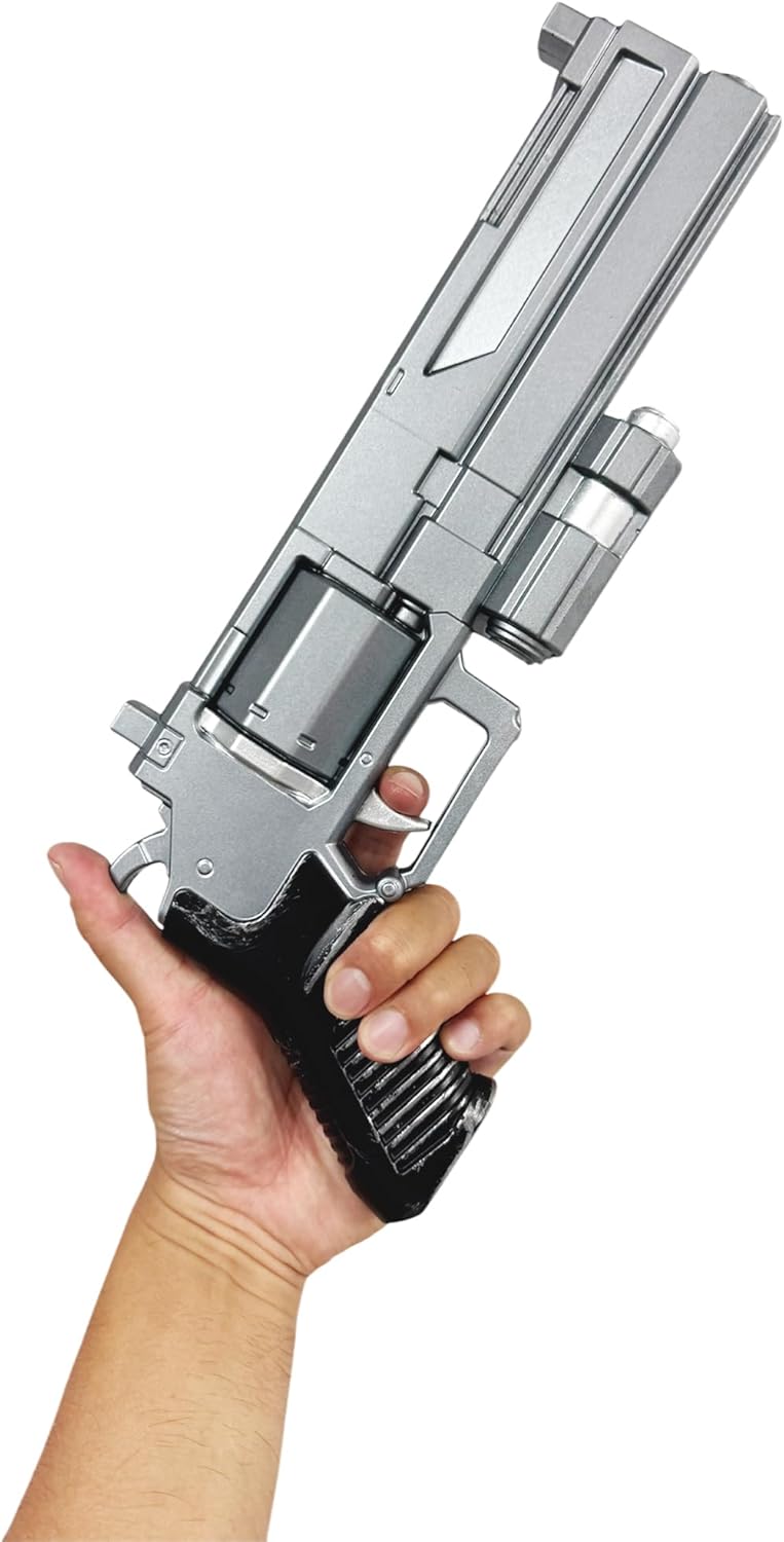 Foam Revolver – 12.5" Lightweight PU Prop Gun for Cosplay, Halloween & Display – Collectible Non-Firing Sidearm for Fans & Gamers