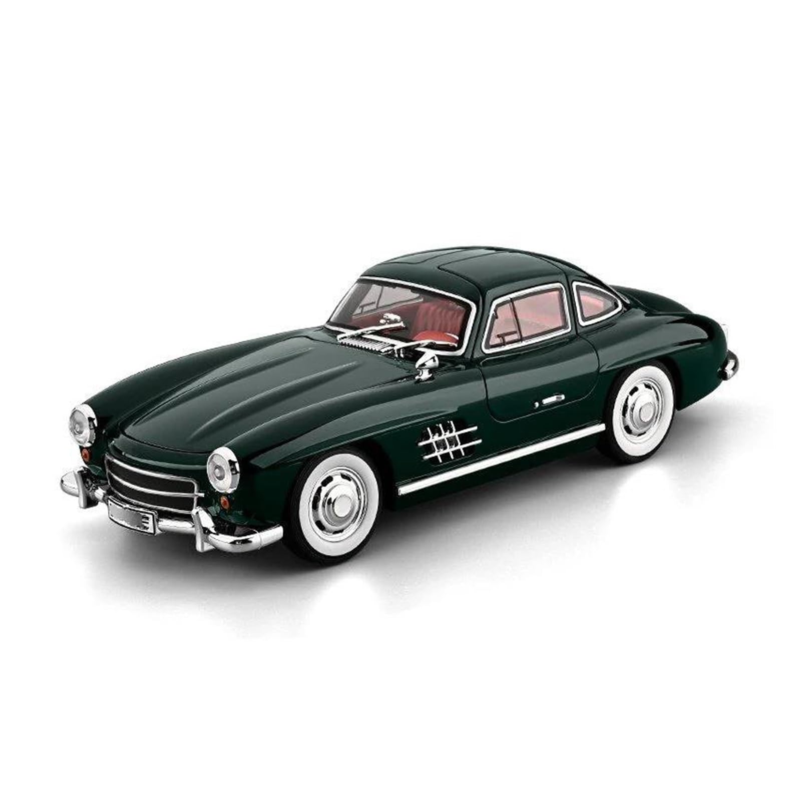 UIFCOG Die Cast Collectible Car Model 1:18 For Benz 300SL Collection Diecast Alloy Model Vehicles(Green)