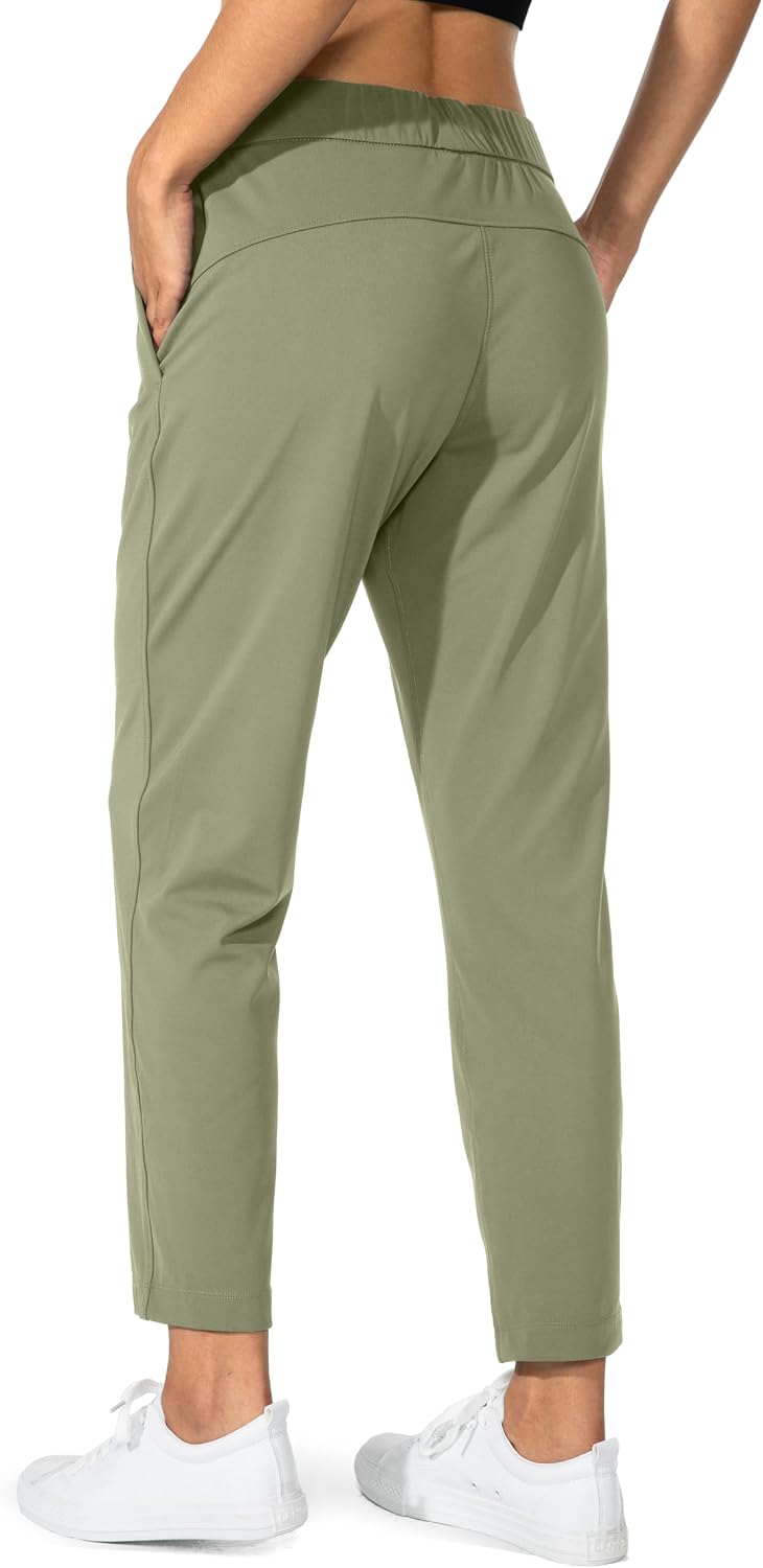 G Gradual Women's Pants with Deep Pockets 7/8 Stretch Ankle Sweatpants for Golf, Athletic, Lounge, Travel, Work thumbnail