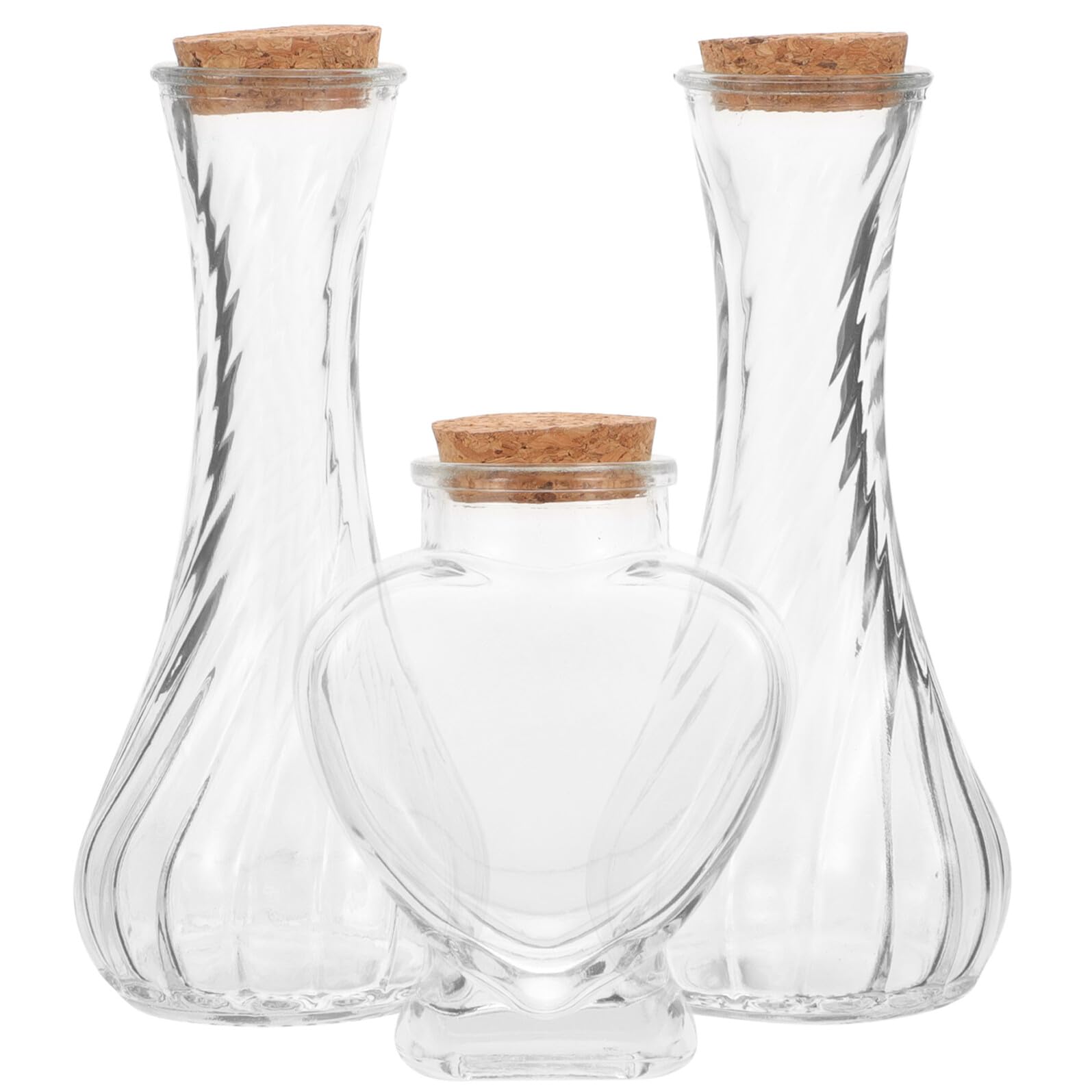 Flacons à sable haut de gamme en verre transparent pour votre mariage