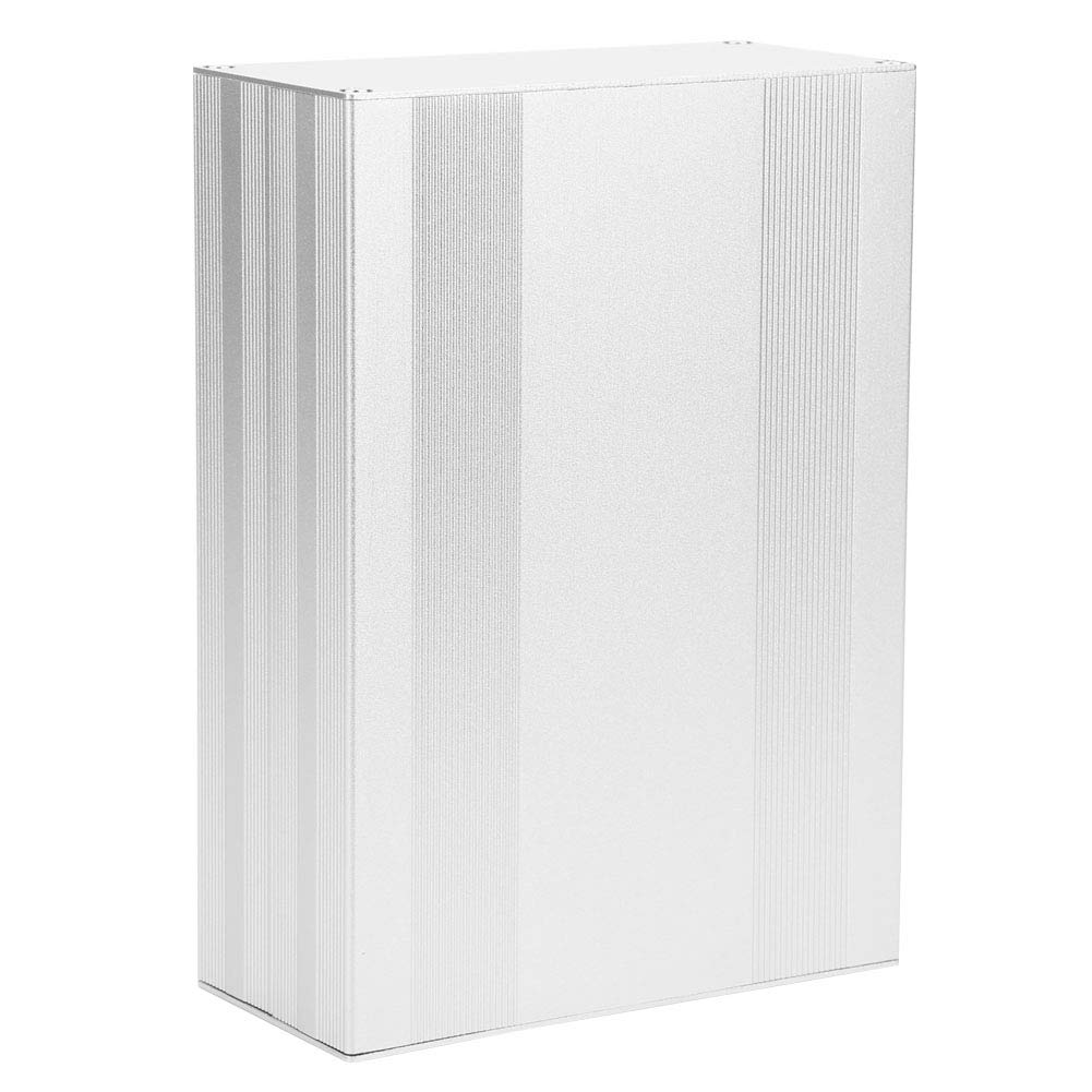 Aluminum Project Box Junction Box Aluminum Project Box 68x145x200mm Matte Silver DIY Electronic Circuit Board Enclosure Case, Electrical Outlet Boxes-image-37