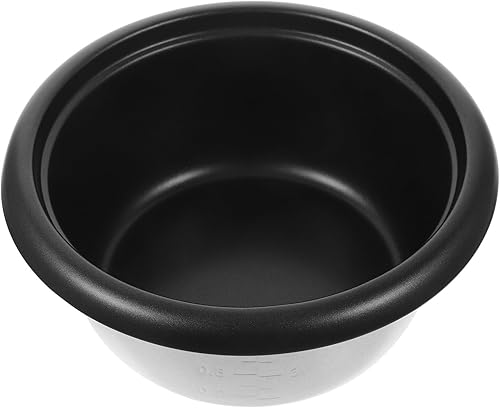 DOITOOL Olla de repuesto para arrocera, olla interior de 67.6 fl oz, antiadherente, nivel de agua, olla de arrocera de aleación de aluminio para el