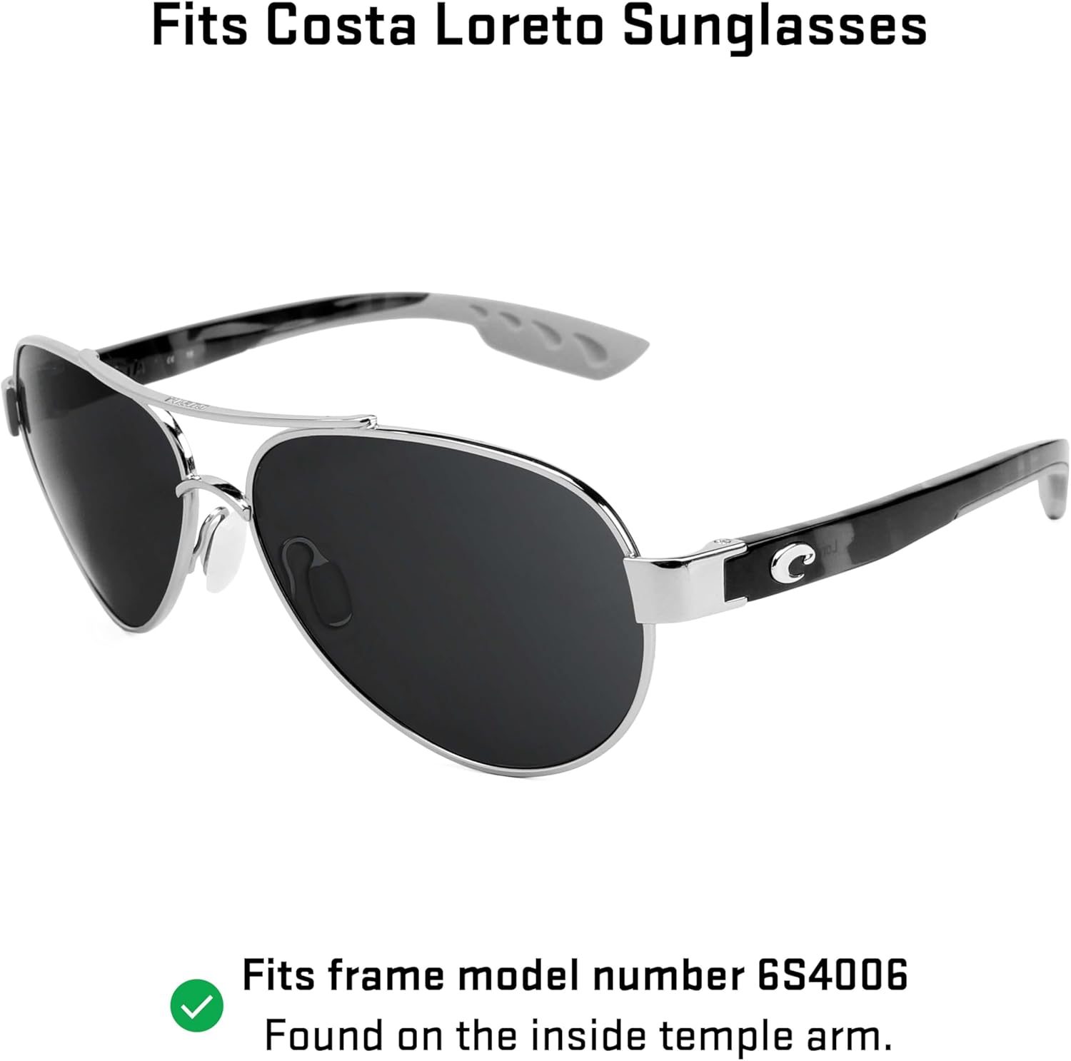 Revant Replacement Lenses for Costa Loreto 6S4006