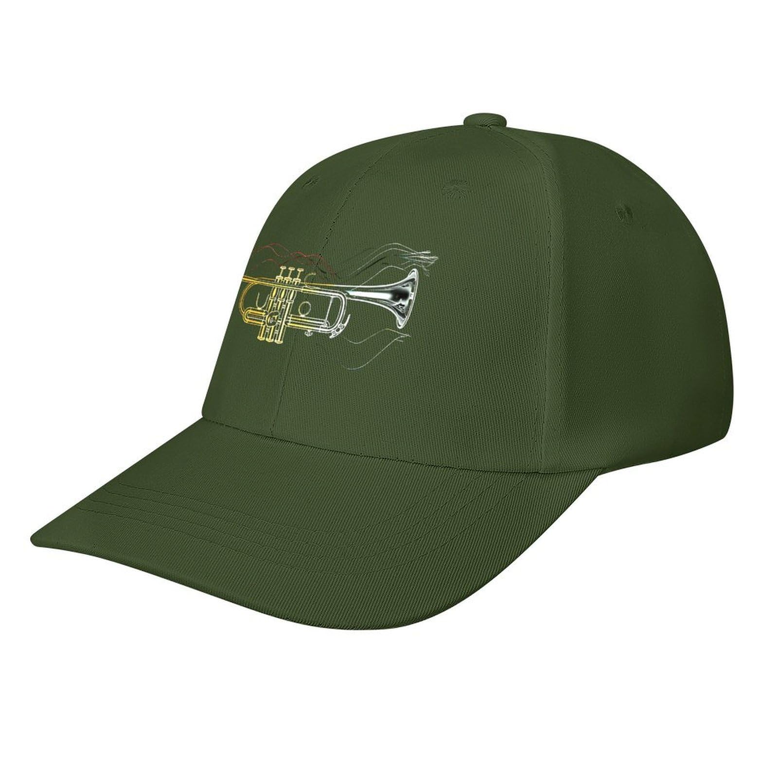 Trumpet Baseball Cap Personalised Trucker Hat Dad Cap Sports Sunhat Headwear Men Women