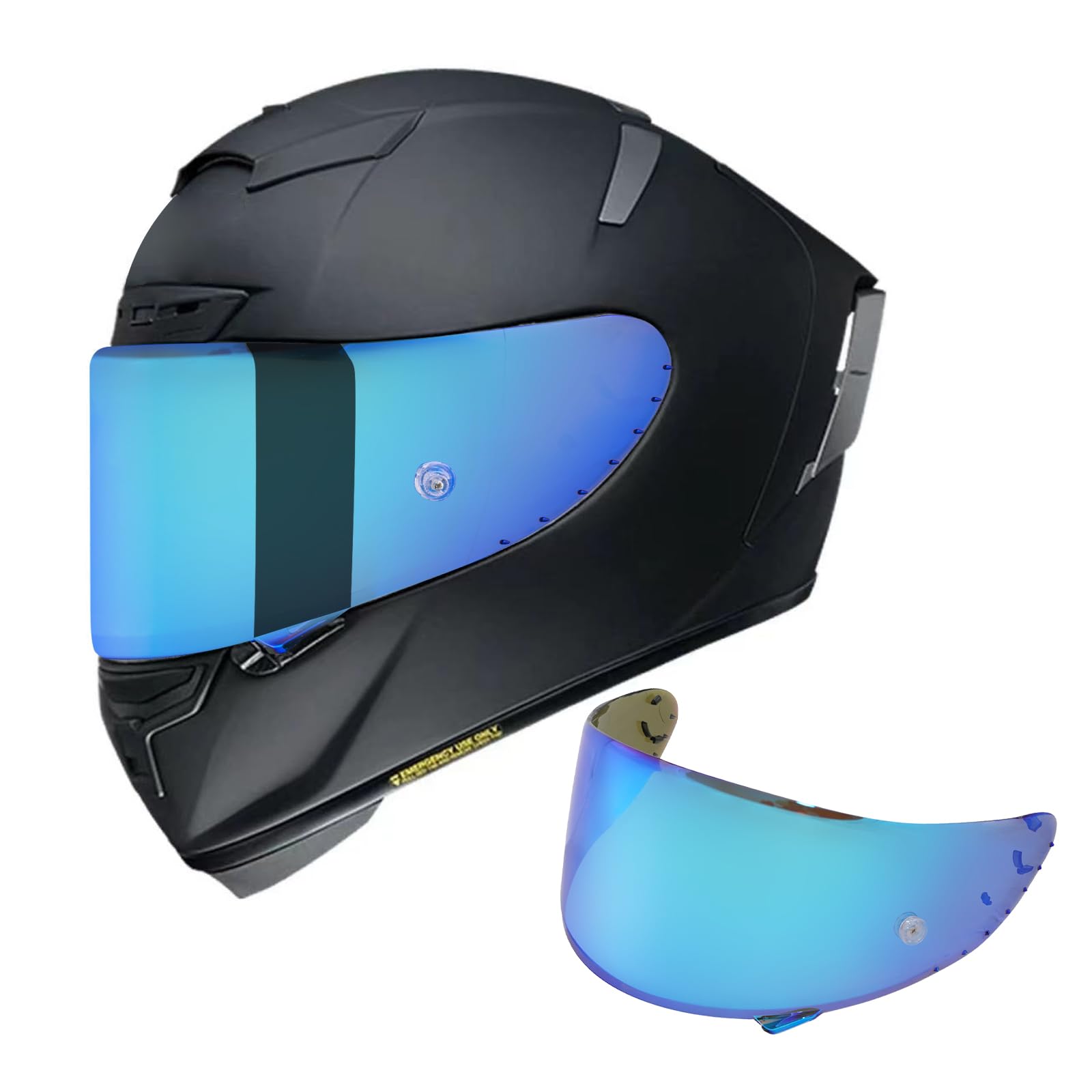 Amazon.com: JQF Gear Motorcycle Helmet Visor for X-Fourteen X