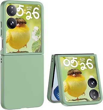 Cases for Xiaomi Mix Flip 2,Shockproof Protective Cover Slim Sipmle, Anti-Fingerprint, Shockproof, Washable, PC Hard Phone Case Compatible with Mix Flip 2