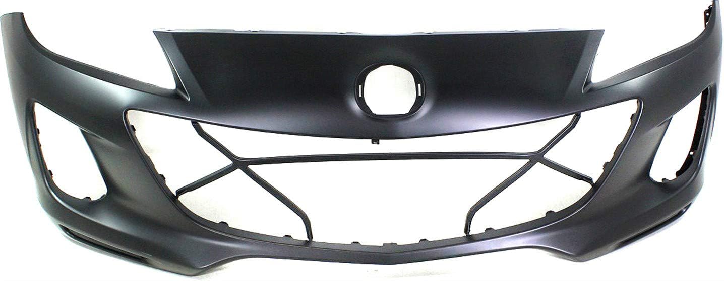 Garage-Pro Bumper Cover Compatible with Mazda 3 2012-2013 Primed Front CAPA MA1000235C
