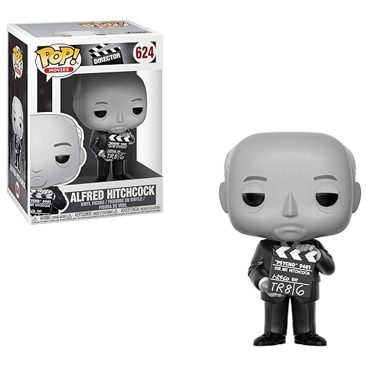 Funko Pop Directors: Alfred Hitchcock Collectible Figure, Multicolor