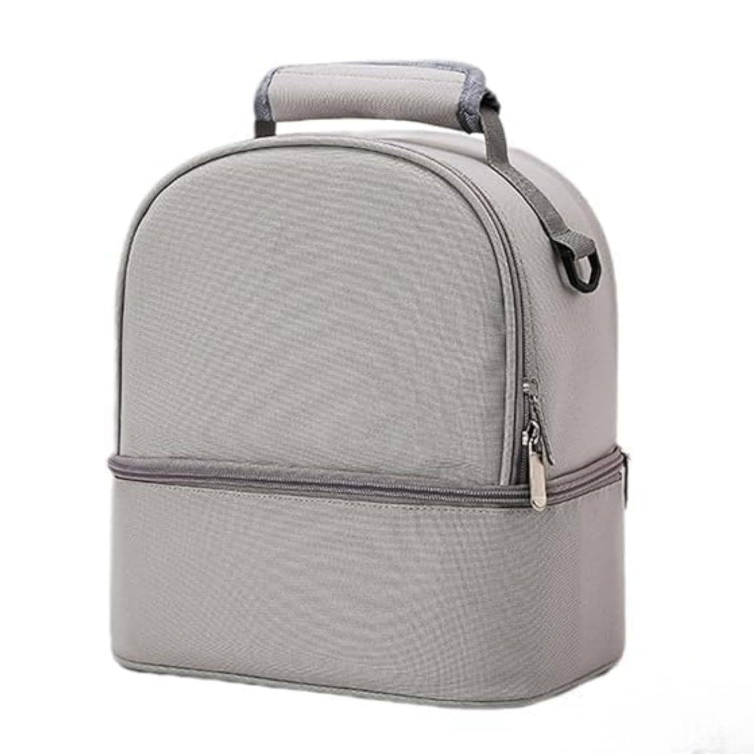 Mancro Breastmilk Cooler Bag with Ice Pack, Fits 6 Insulated Baby Bottles Up to 9 Ounce, Breast Milk Cooler for Nursing Mom (Grey 1)-image-39