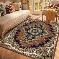 ペルシャ風 カーペット ラグ 154cm×99cm 花柄 Amazon｜ラグ ペルシャ風 ペルシャ柄 ラグマット 花柄8 柄 50*80cm