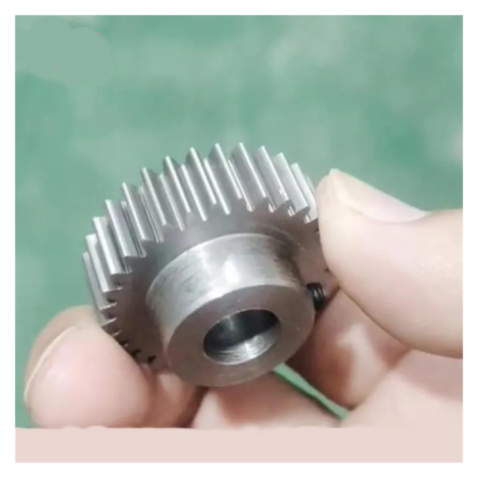 Bevel Gear Pinion Hardware Mechanical 1 Piece 1M Step Spur Gear Wheel 1M20T Steel Motor Gear(10mm)