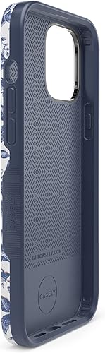 Vista 133 de Casely iPhone 13 Pro Case Compatible with MagSafe Blue Marble Case