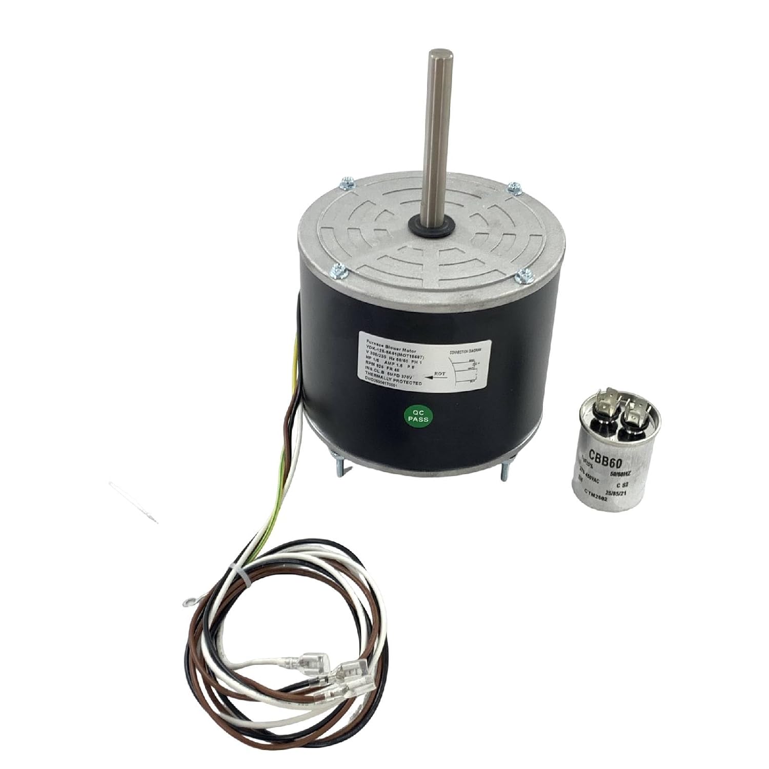 MOT18687 Condenser Fan Motor 1/6HP Fits for Trane & American Standard