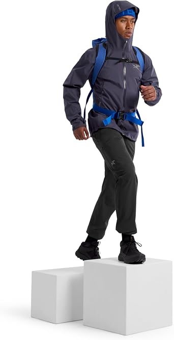 Arcteryx X000007726 Beta Jacket, Black, Sapphire, L