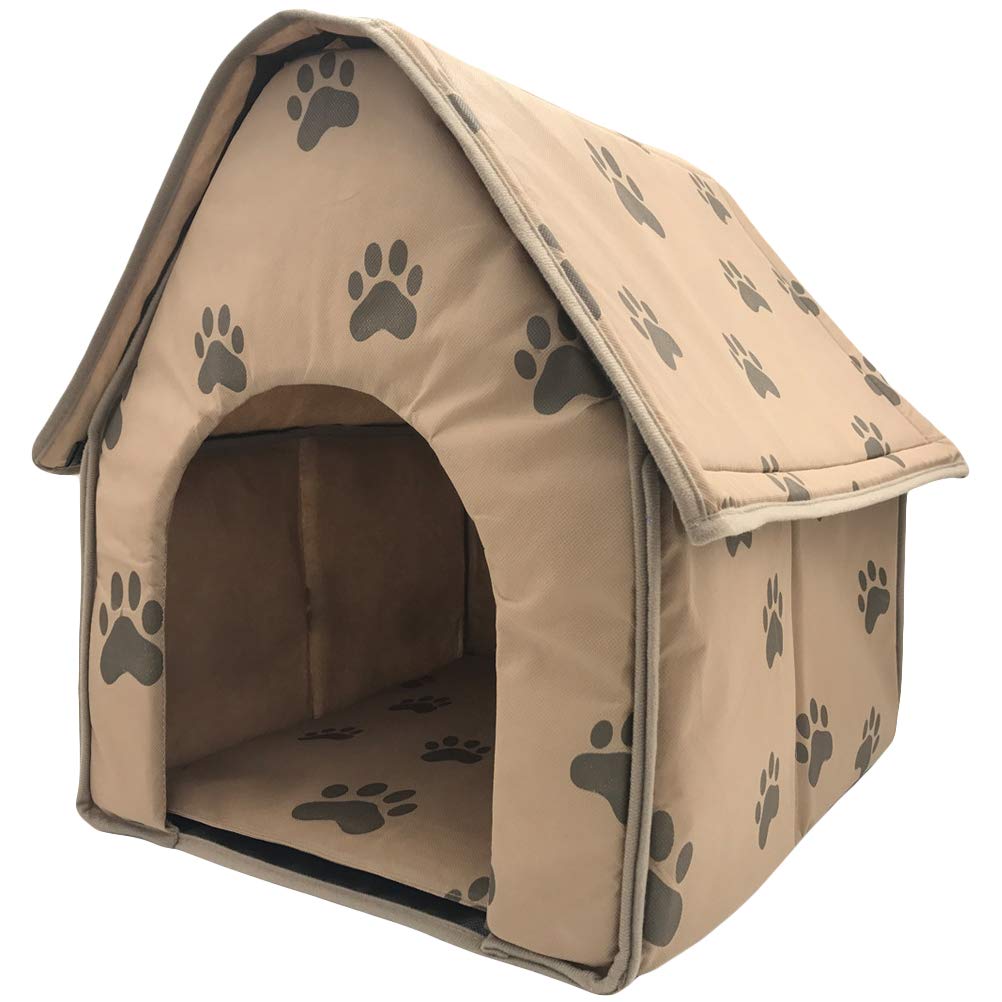 Lit pliable pour chien anti stress avec tente portable souple