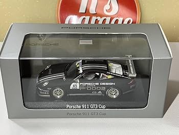 porscheGT3 マットブラックメタルカーミニカーペーパーウェイト【希少】 a-mondo2_wap0212140spib