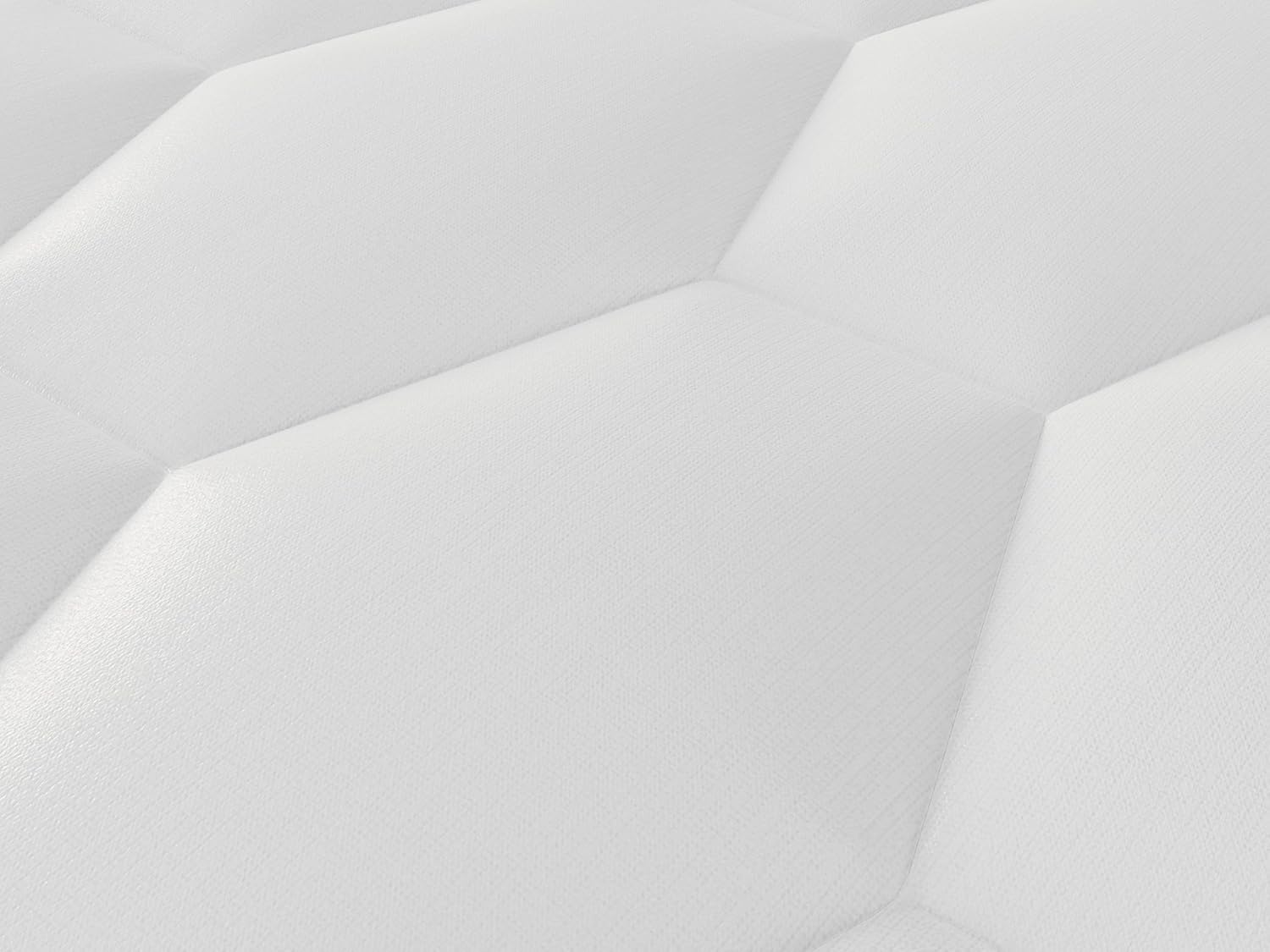 Matelas 90x200,Epaisseur 12CM,Basics Matelas 7 Zones en Mousse à mémoire de Forme Confort, Moelleux (90x200x12CM)