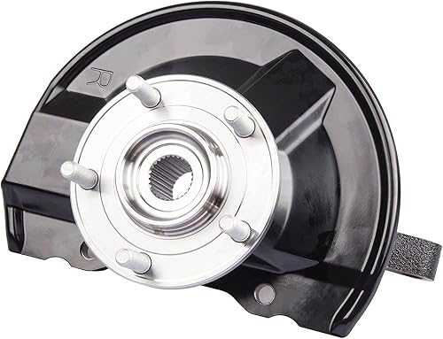 Miniatura 7 de [2 piezas] doiplent - Conjunto de cojinete de buje y nudillo de dirección delantera para Dodge Caliber 2008-2012; para Jeep Compass 698-410&698-411