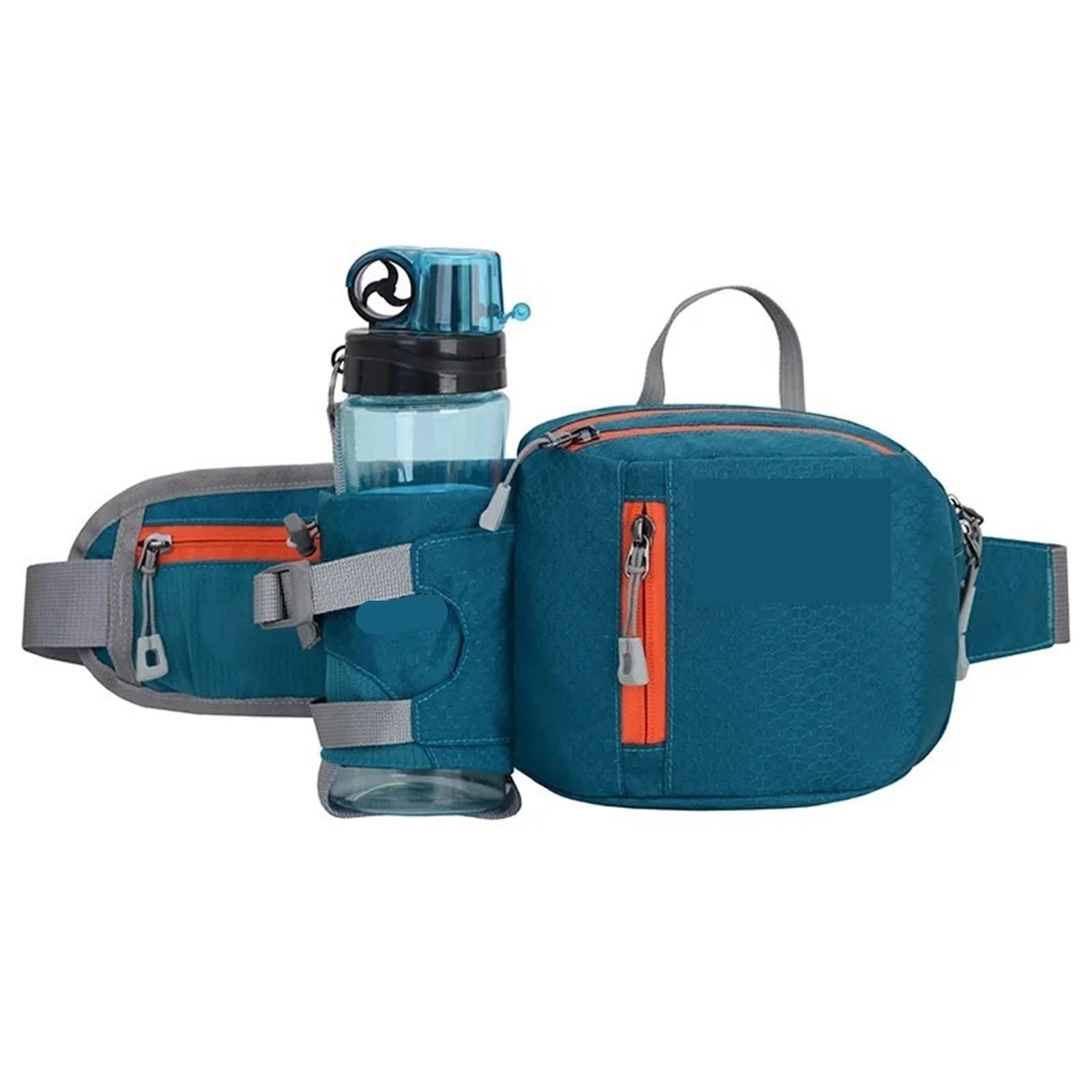 Lauftasche Taille Gürteltasche Outdoor Marathon Gym Sport Fitness Wasserflasche Tasche Fanny Hüfttasche Reiten Radfahren Handytasche Für Running(Dark Green)
