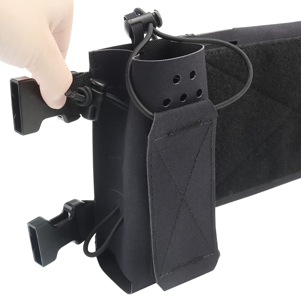 Chest Rigs Magnetic Chest Rig Placard MOLLE Chest Rig Expansion Wing — MK4 Style, Magnetic ...