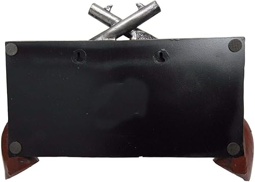 Miniatura 5 de Ebros Gift No Warning For Trespassers Wild West Dual Six Shooter Guns With Bullets Wall Art Placa rústica Western Dos Pistolas Decoración de pared