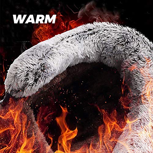 TBBY Women's winter thermal villi leather platform fashion high top boots Outdoor Walking Shoes Non-Slip hiking shoes4