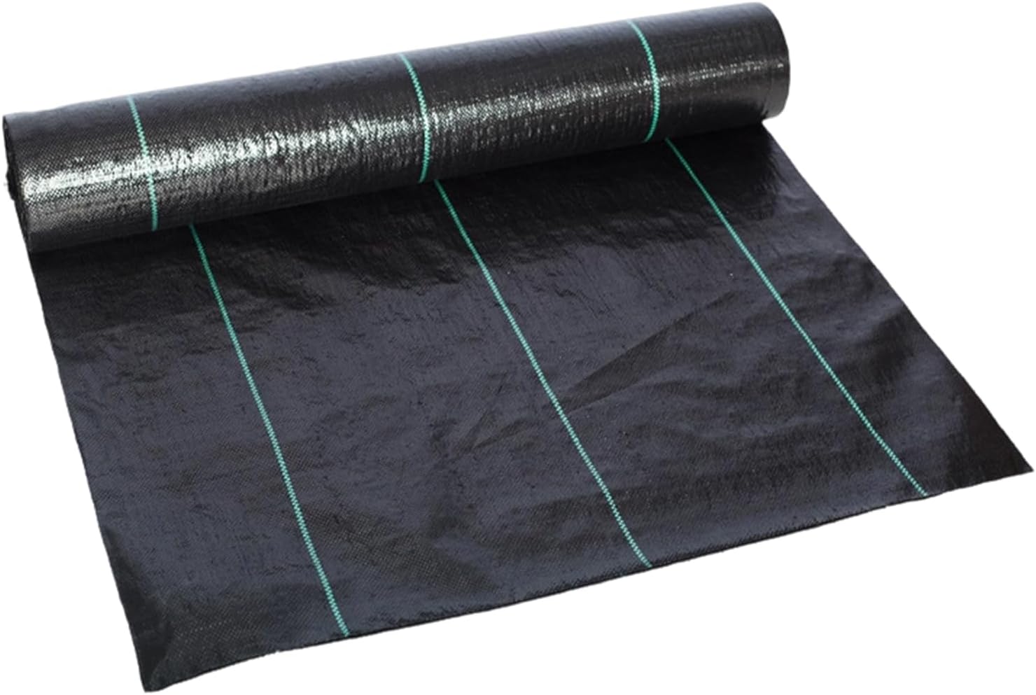 Landscape Fabric for Gravel - Garden Blocker Sheet | 1.6x164ft Ground Cover Fabric with Heavy Duty Material, Sturdy Barrier Layer for Vegetable Beds, Flower Gardens, Greenhouse Landscaping