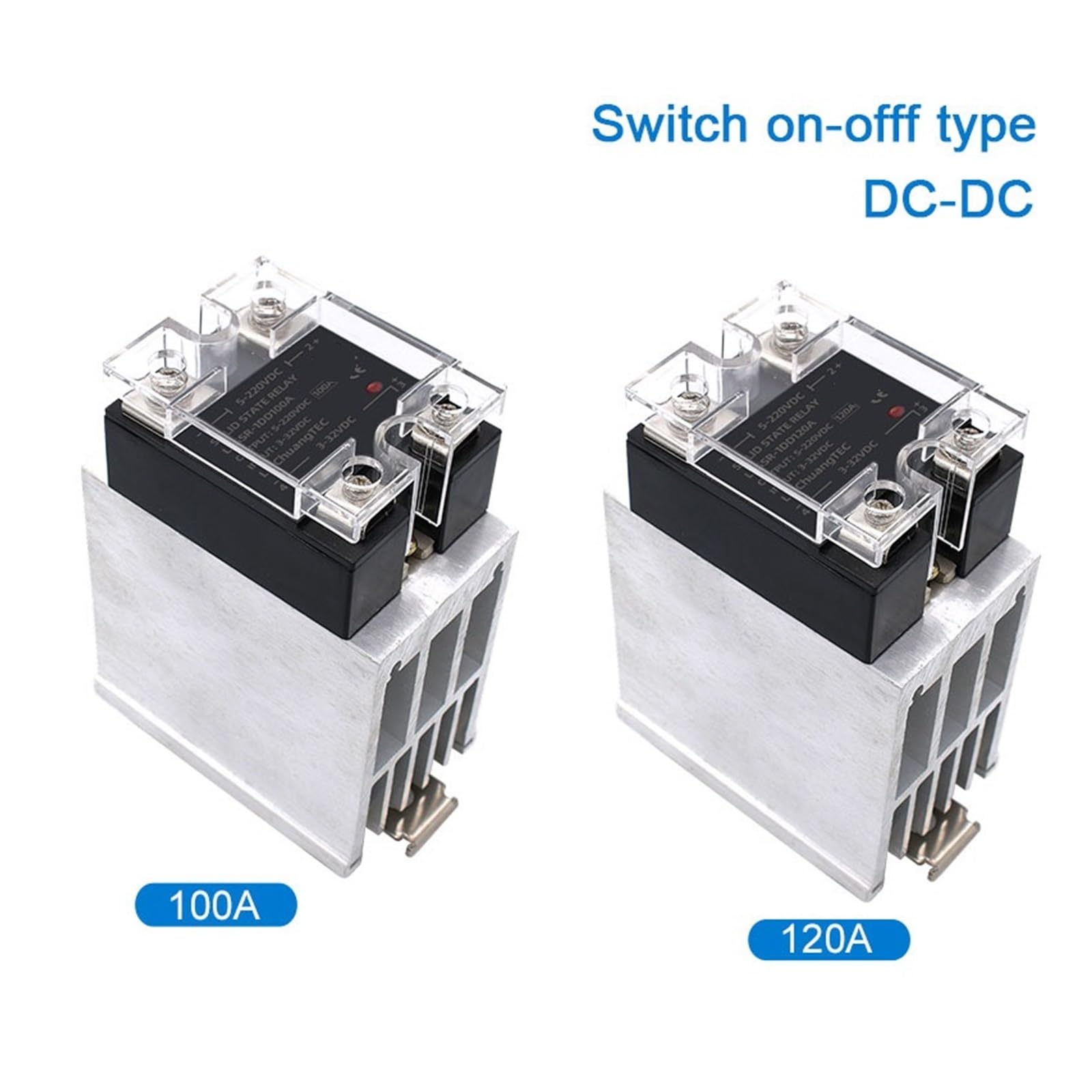 1 szt. 4-20 mA 0-10 V 0-5 V regulator napięcia ręczny jednofazowy przekaźnik półprzewodnikowy z radiatorem 100 A 120 A 3-32 V DC włącznik wyłączony (120 a, wyjście 4-20 mA)
