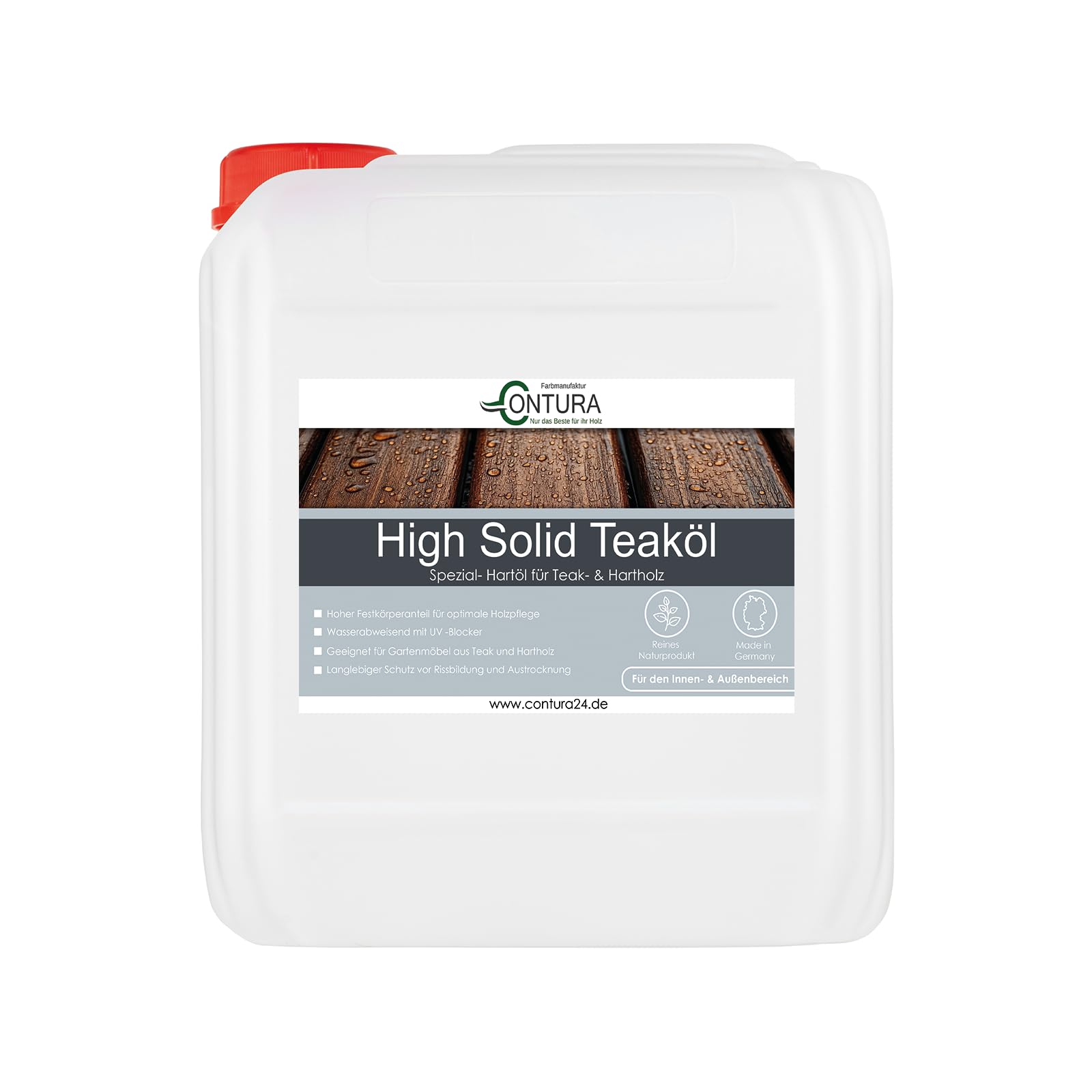 Teaköl Yachtöl Holzschutz UV Schutz Gartenmöbel Holzöl Hartöl Gartenholz Öl (2,5 Liter)