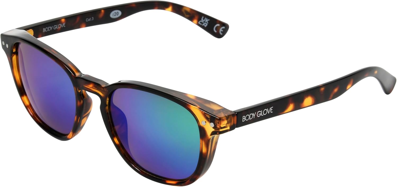 Body Glove Serenity Sunglasses Round, Tortoise, 49 mm