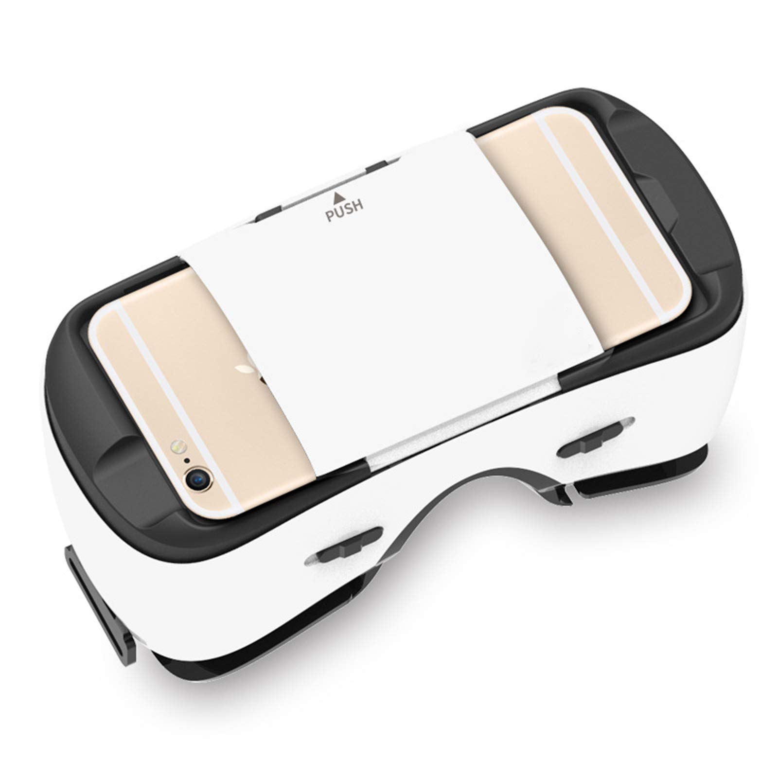 Visore VR Occhiali VR 3D, Cuffie per Realtà Virtuale VR con Lenti Regolabili, 3D Film Glasses Adatto per Smartphone 4,7-5,7 Pollici